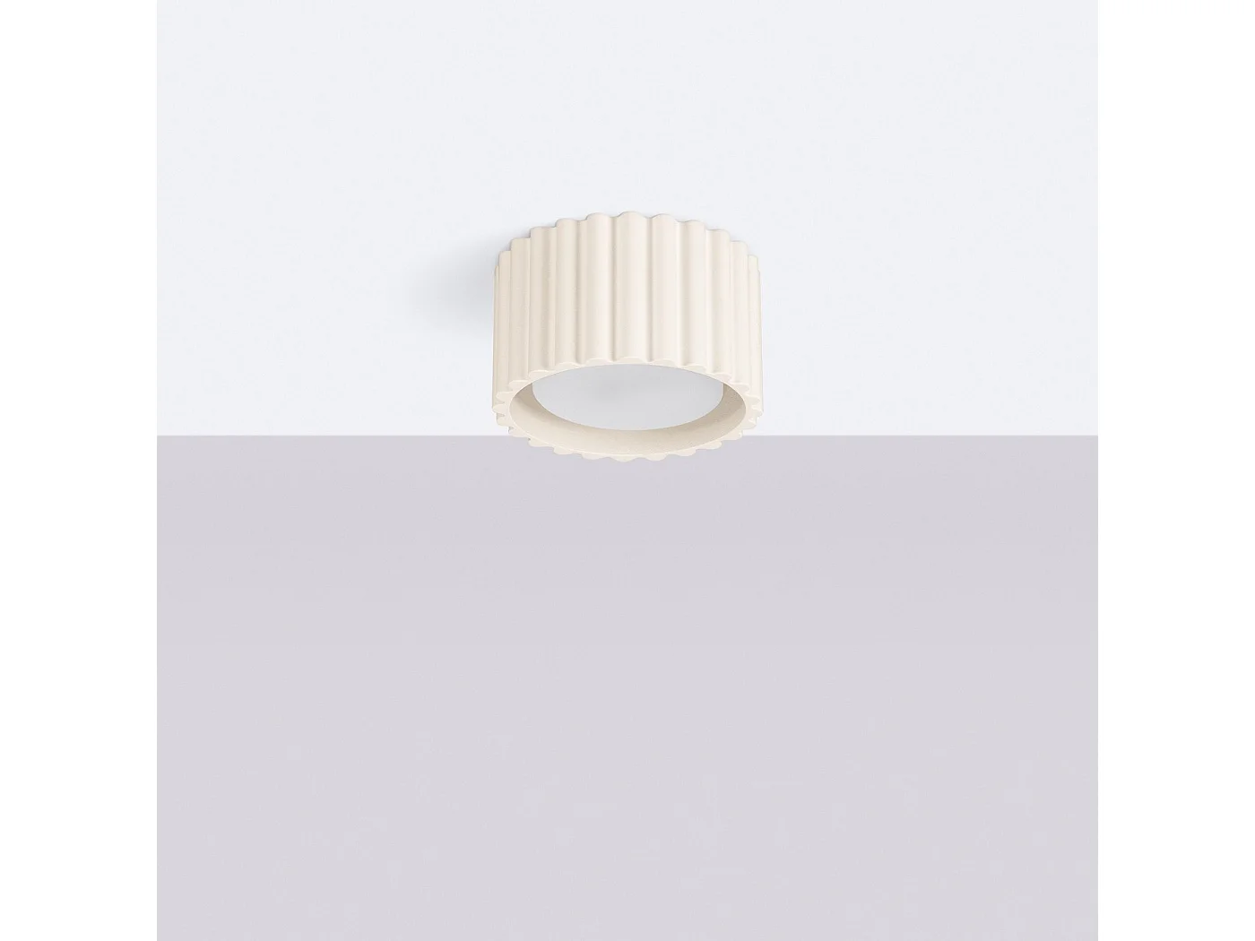 Plafonnier Aurélis 1 beige Gx53