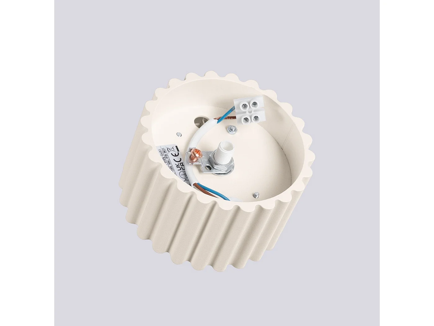 Plafonnier Aurélis 1 beige Gx53