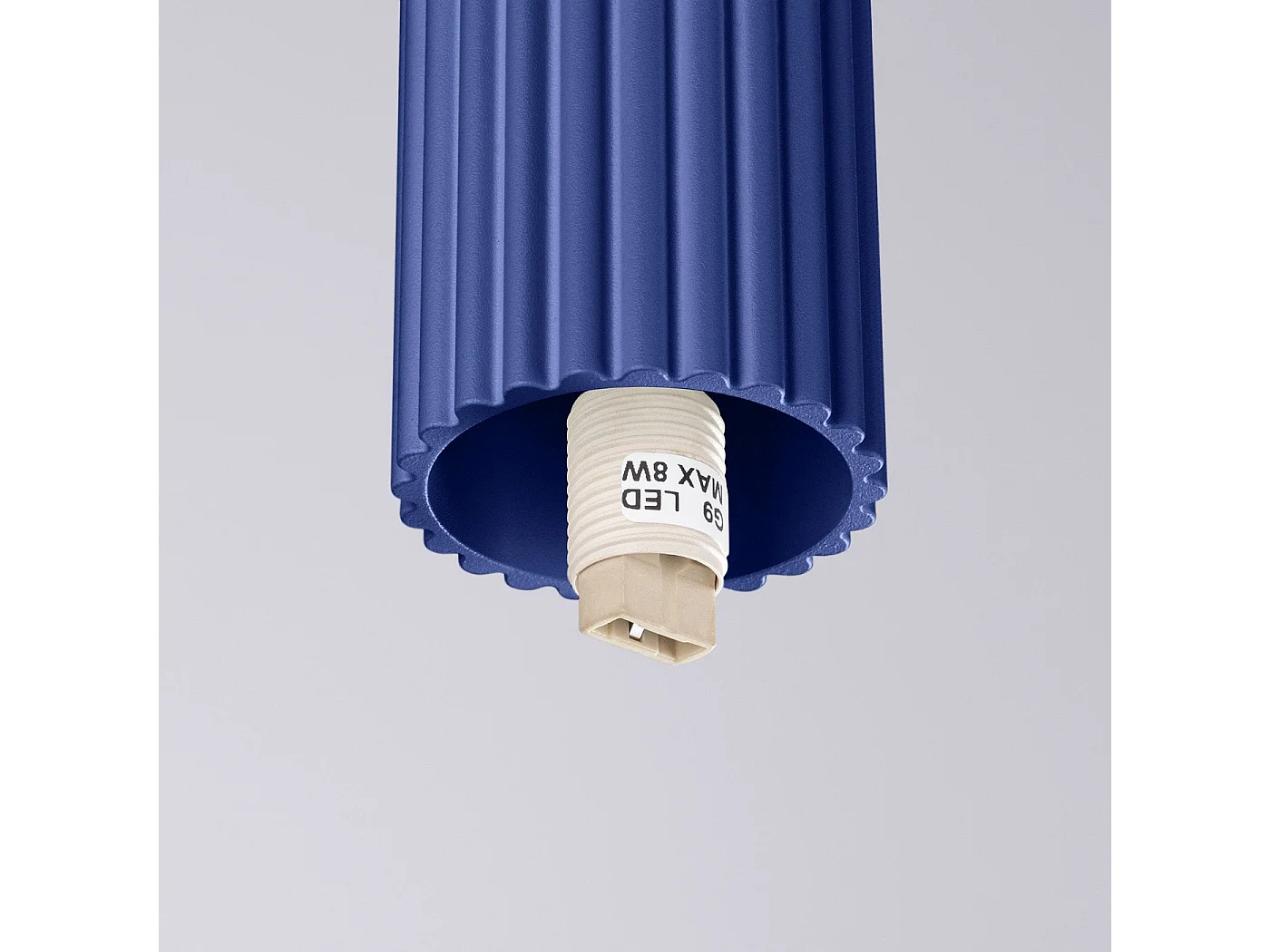 Plafonnier Orbis ultramarine IP44