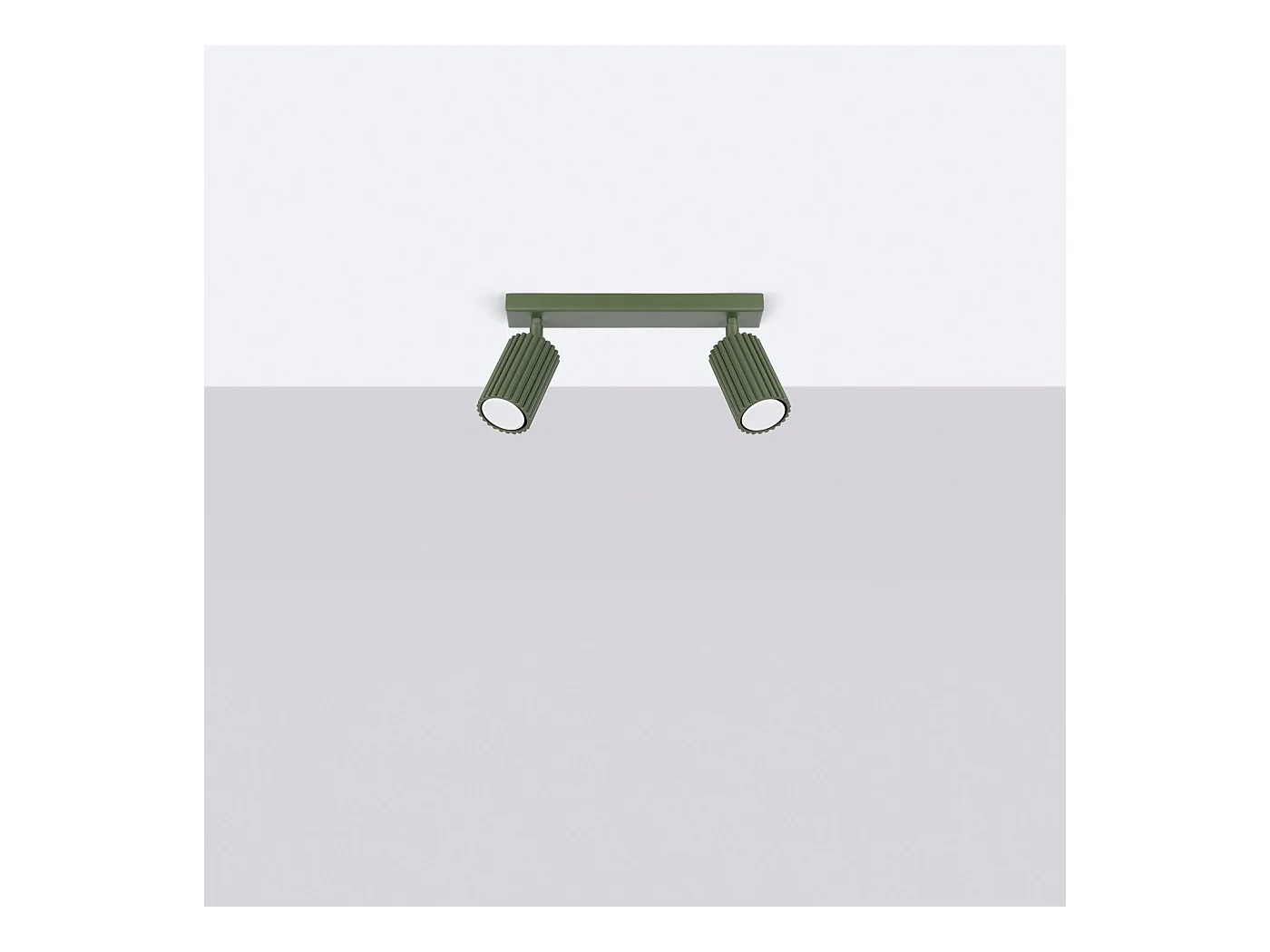 Plafonnier Onyx 2 vert olive