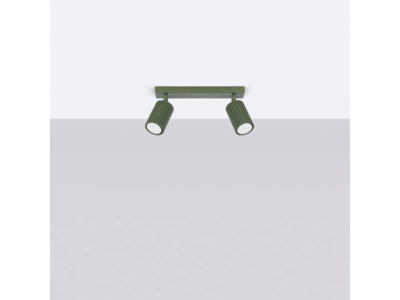 Plafonnier Onyx 2 vert olive