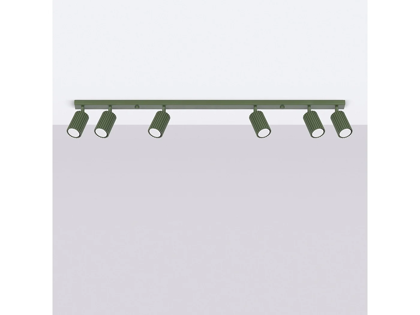 Plafonnier Onyx 6L vert olive