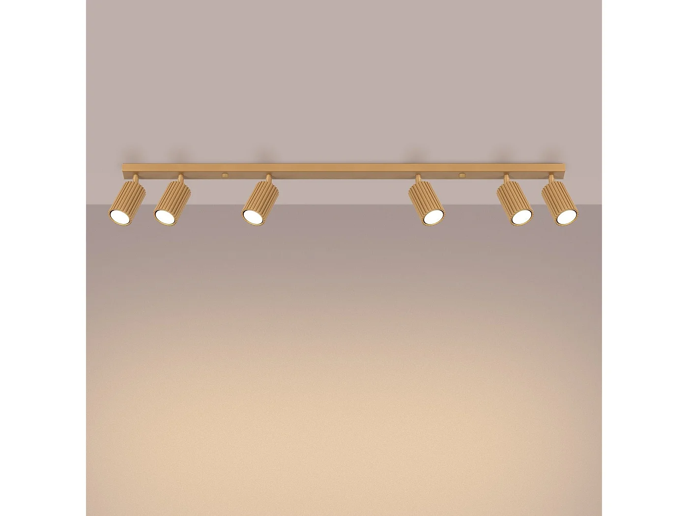 Plafonnier Onyx 6L or