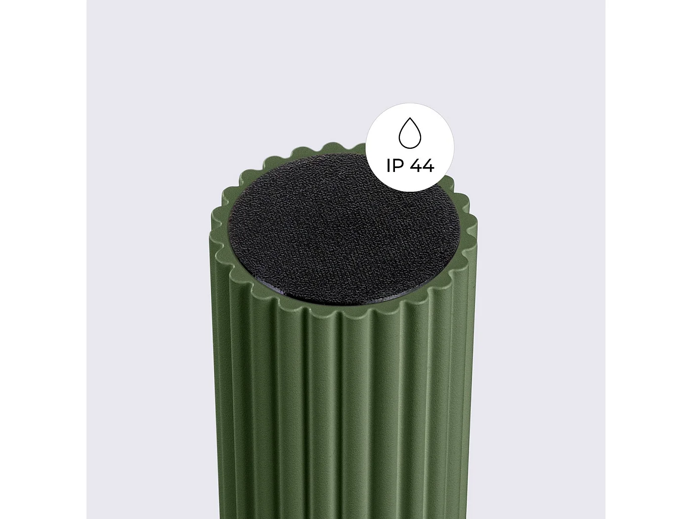 Plafonnier Orbis vert olive IP44