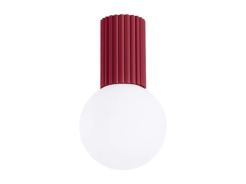 Plafonnier Orbis bordeaux IP44