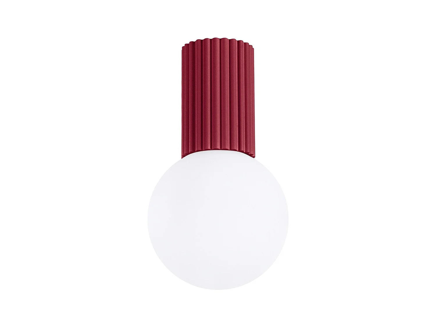 Plafonnier Orbis bordeaux IP44