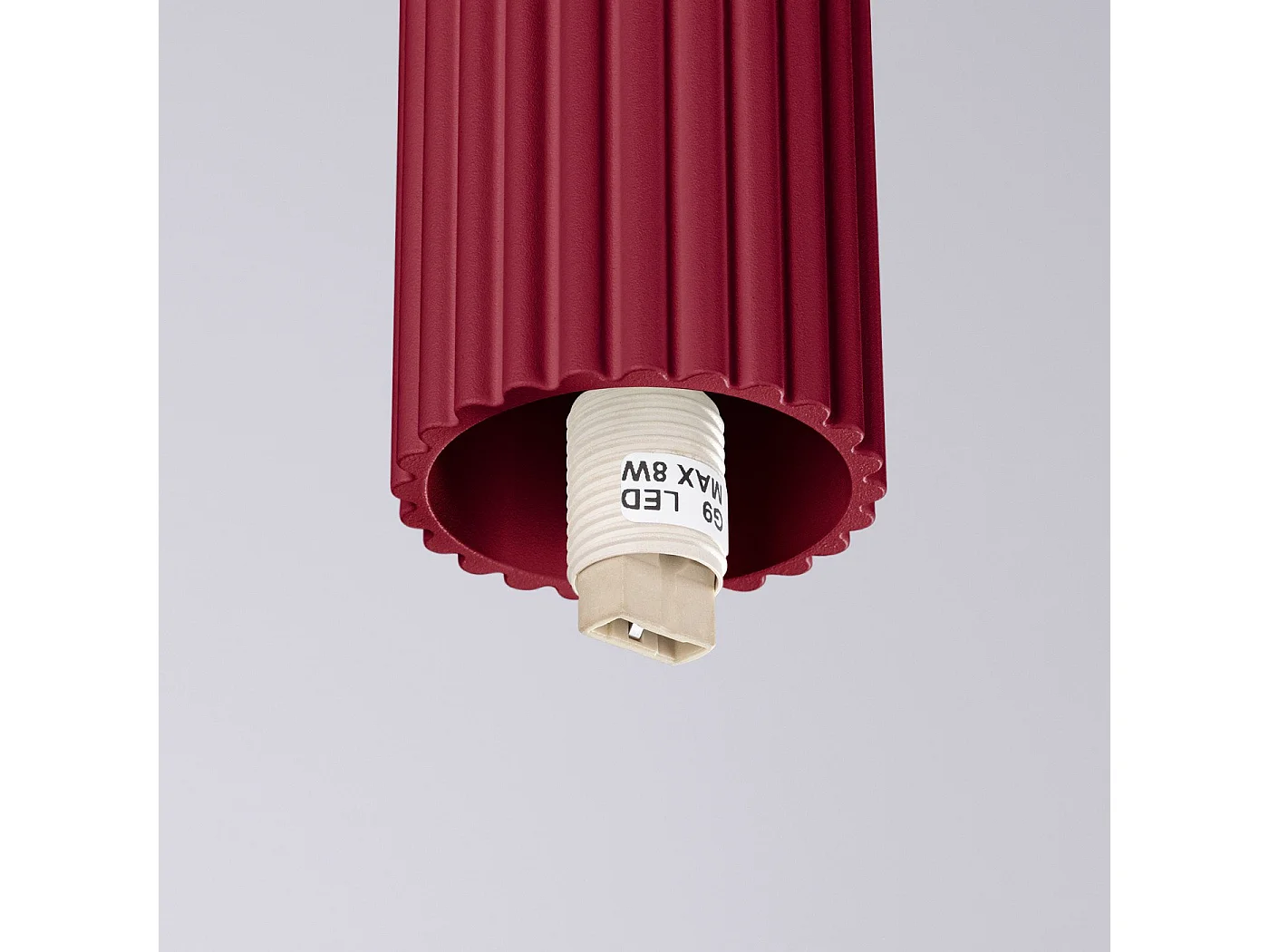 Plafonnier Orbis bordeaux IP44