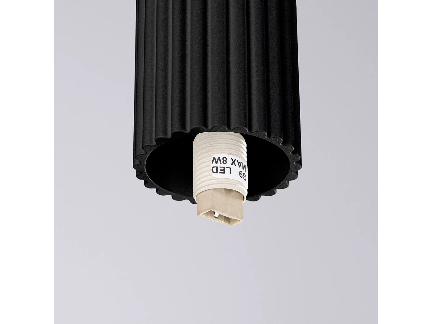 Plafonnier Orbis noir IP44