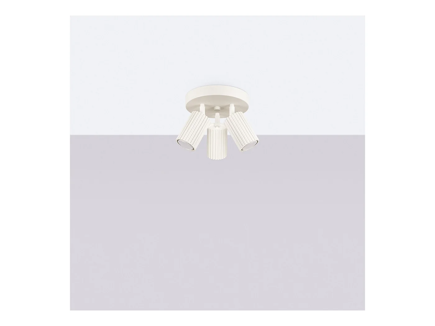 Plafonnier Onyx 3P beige