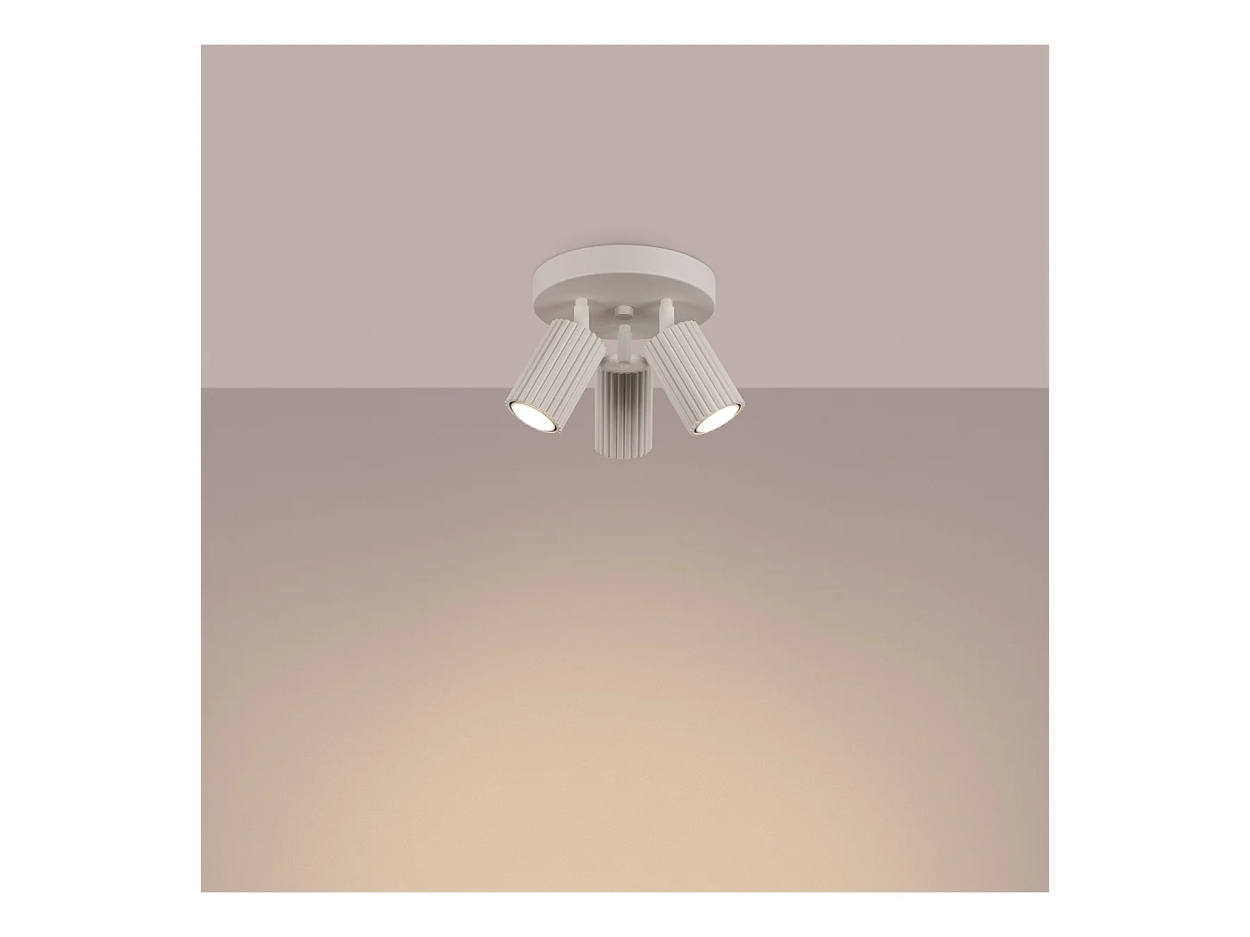 Plafonnier Onyx 3P beige