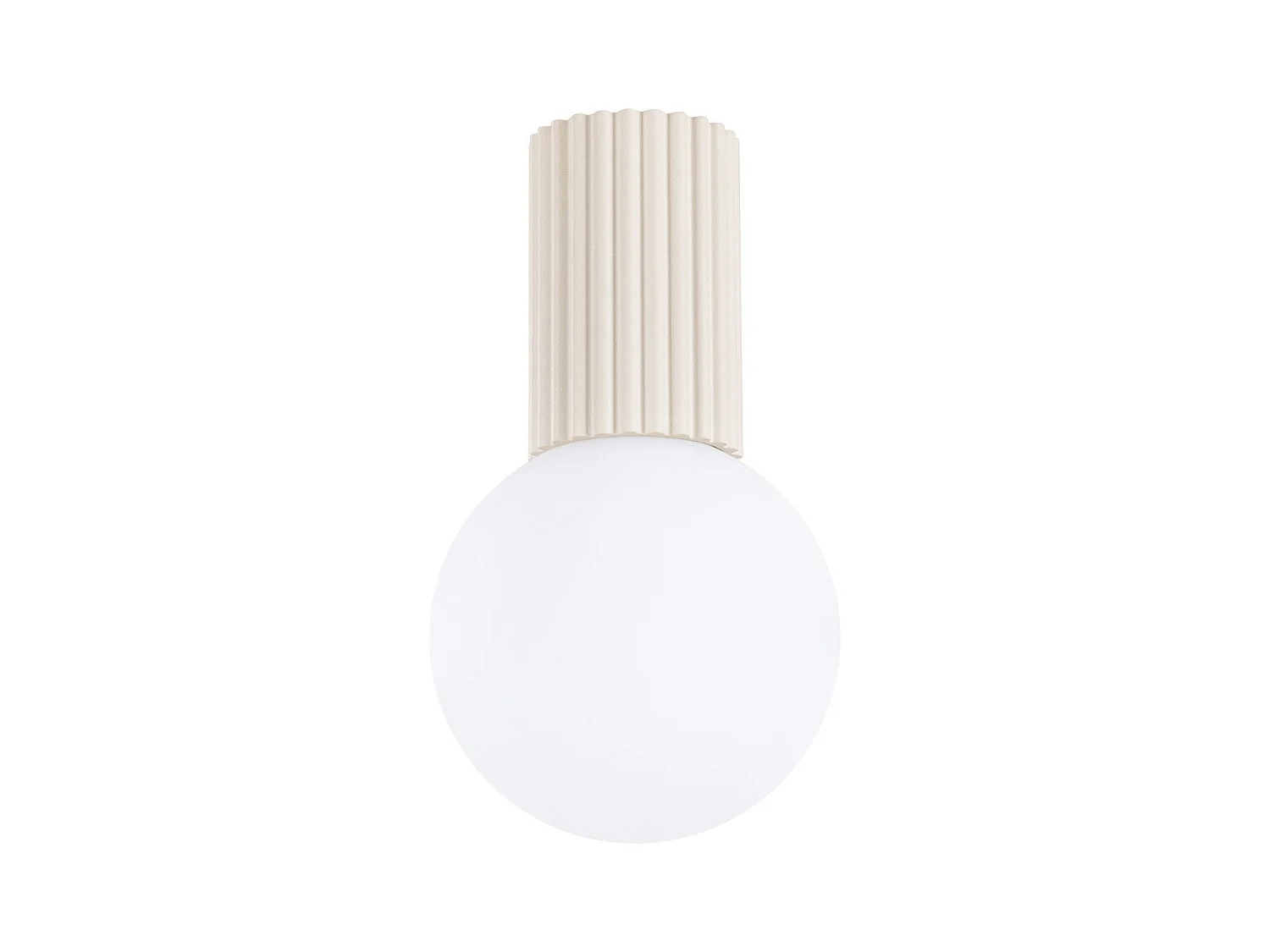 Plafonnier Orbis beige IP44