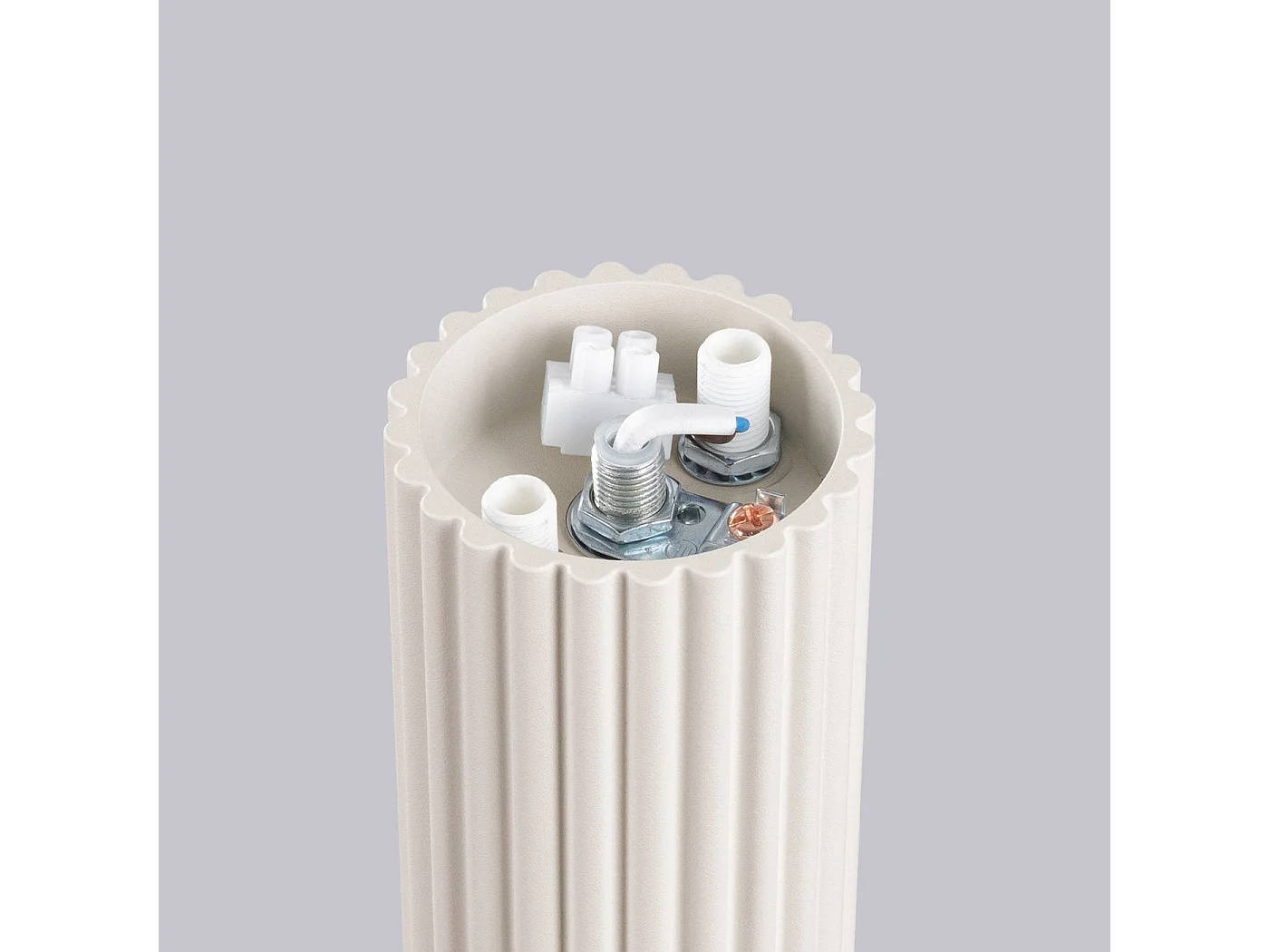 Plafonnier Orbis beige IP44