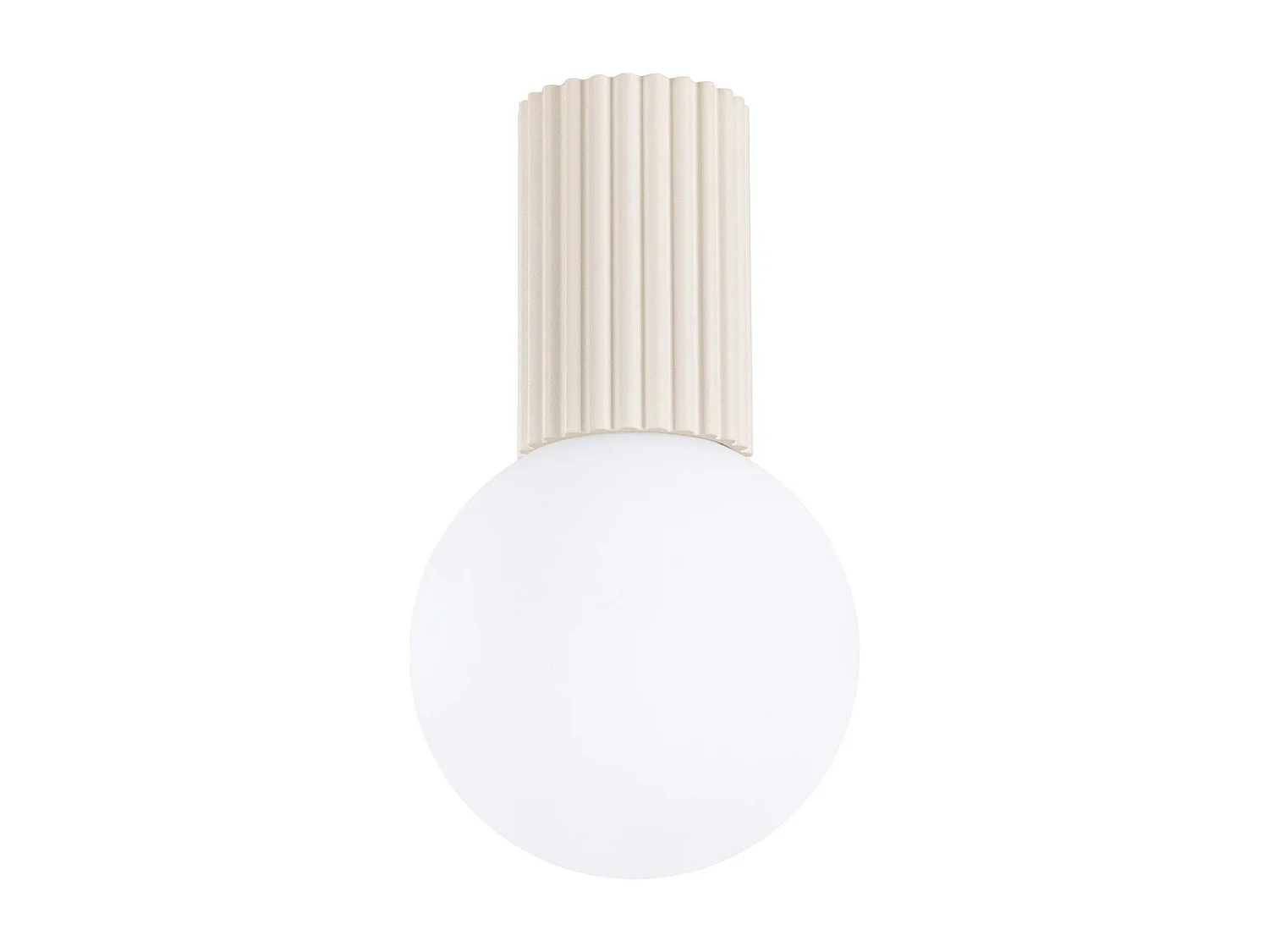 Plafonnier Orbis beige IP44