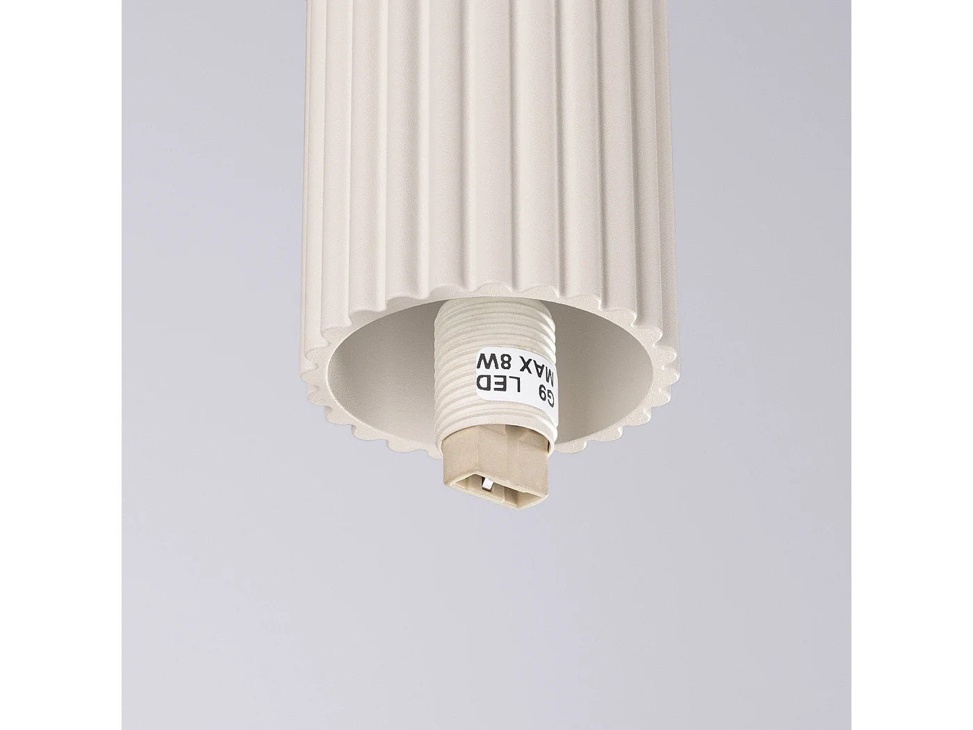 Plafonnier Orbis beige IP44