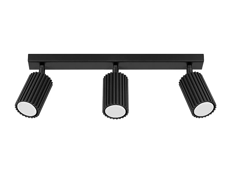 Plafonnier Onyx 3L noir