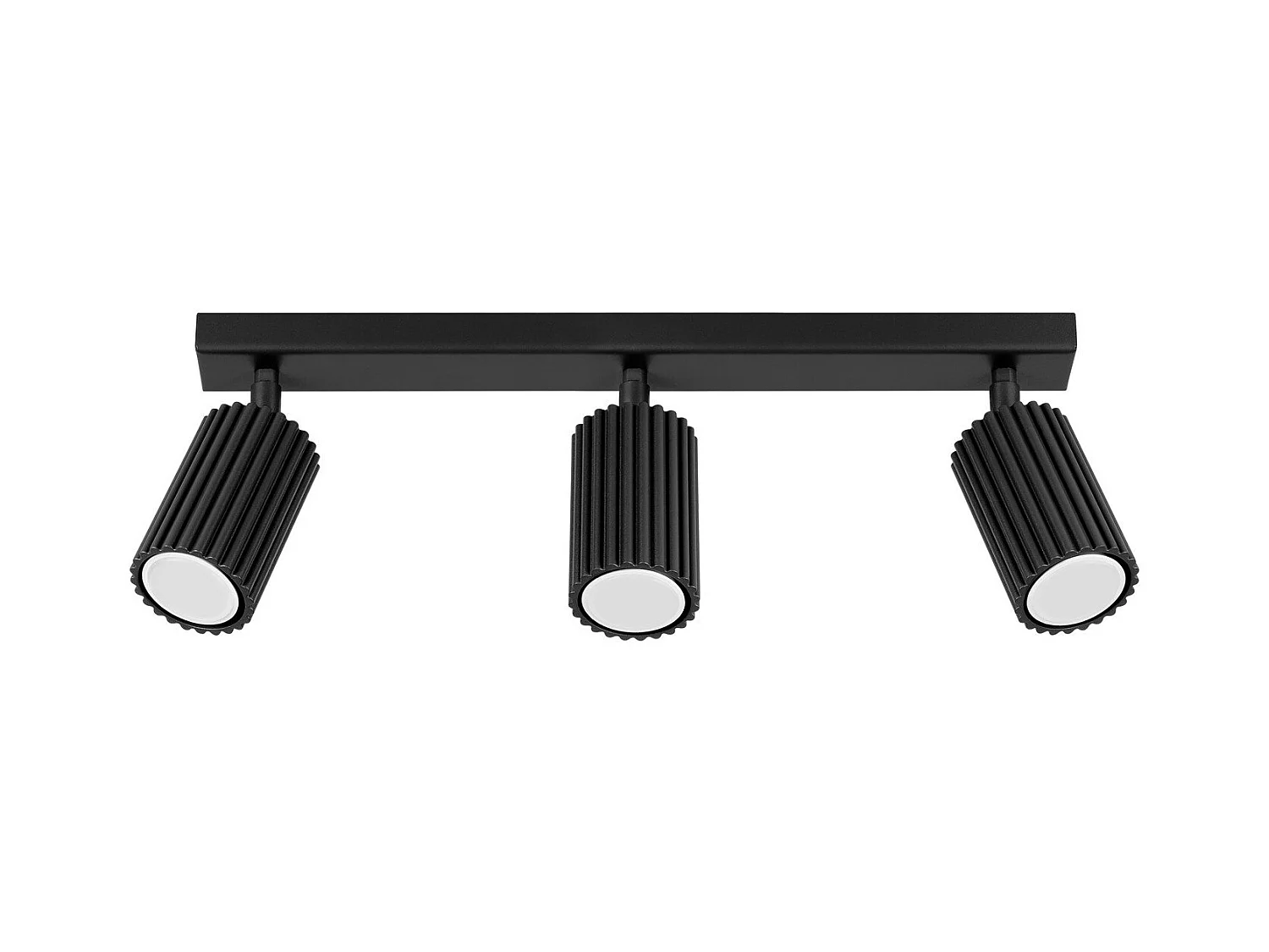 Plafonnier Onyx 3L noir