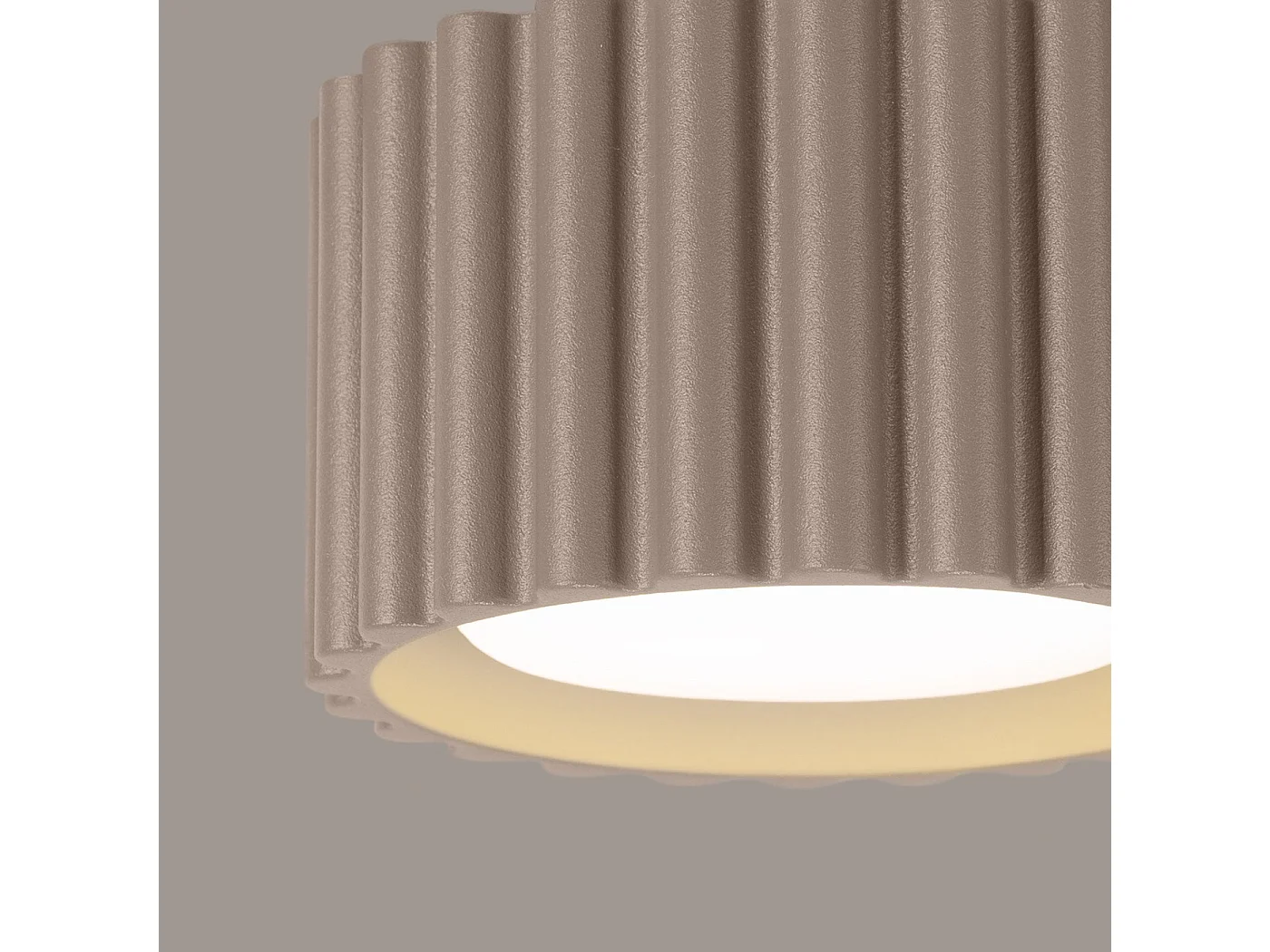 Plafonnier Aurélis 1 taupe Gx53