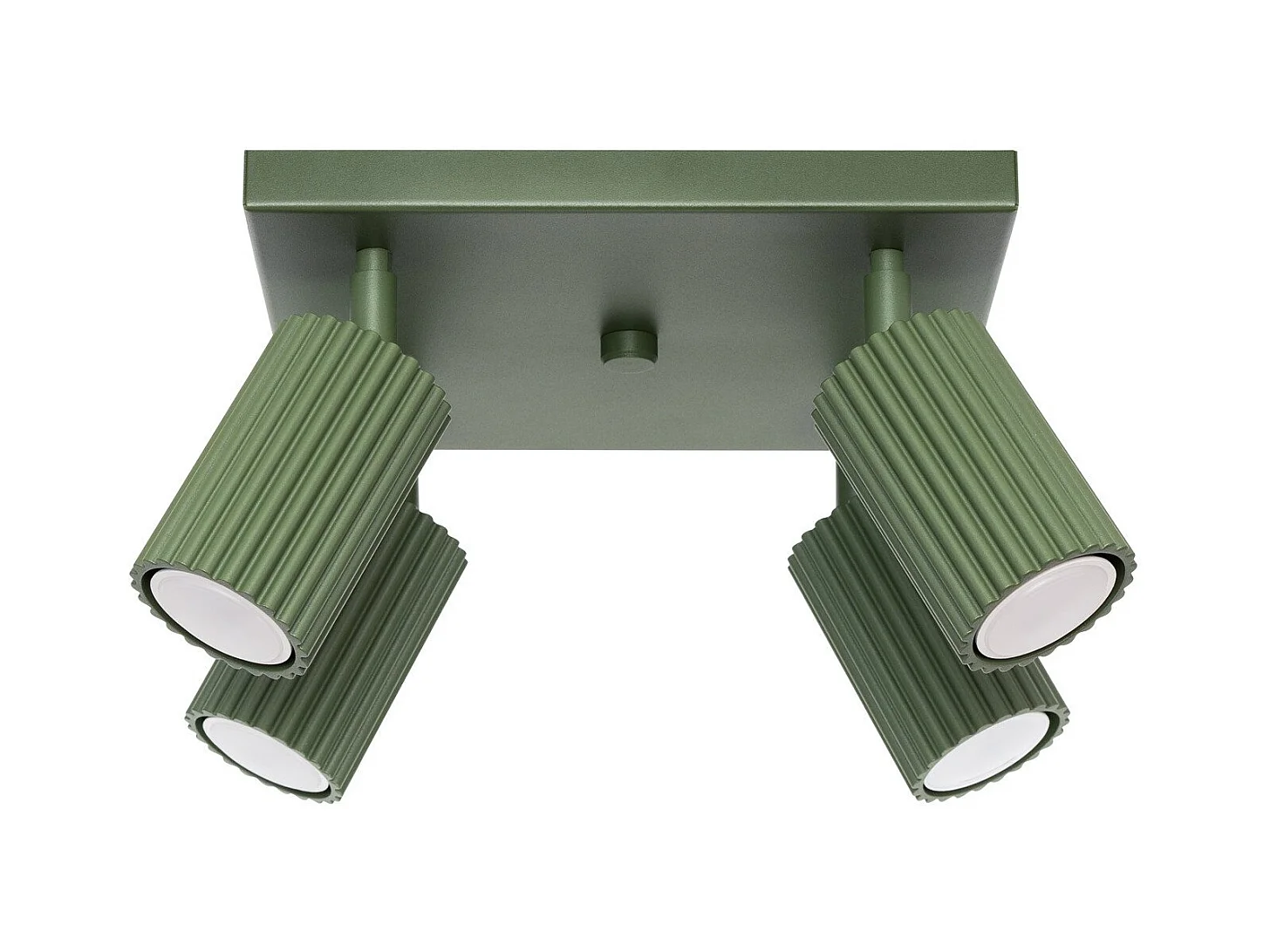 Plafonnier Onyx 4 vert olive