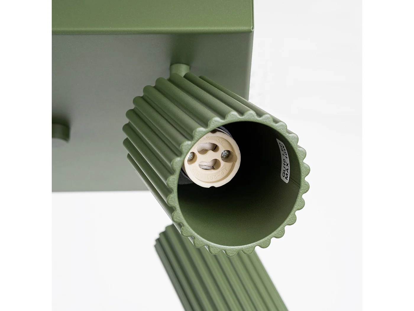 Plafonnier Onyx 4 vert olive