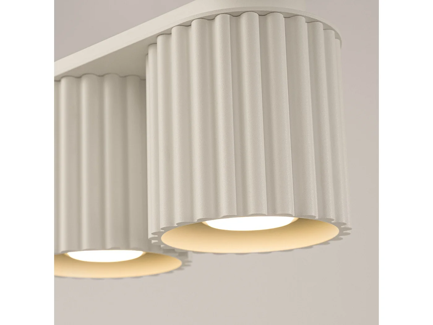 Plafonnier Aurélis 2 beige GU10