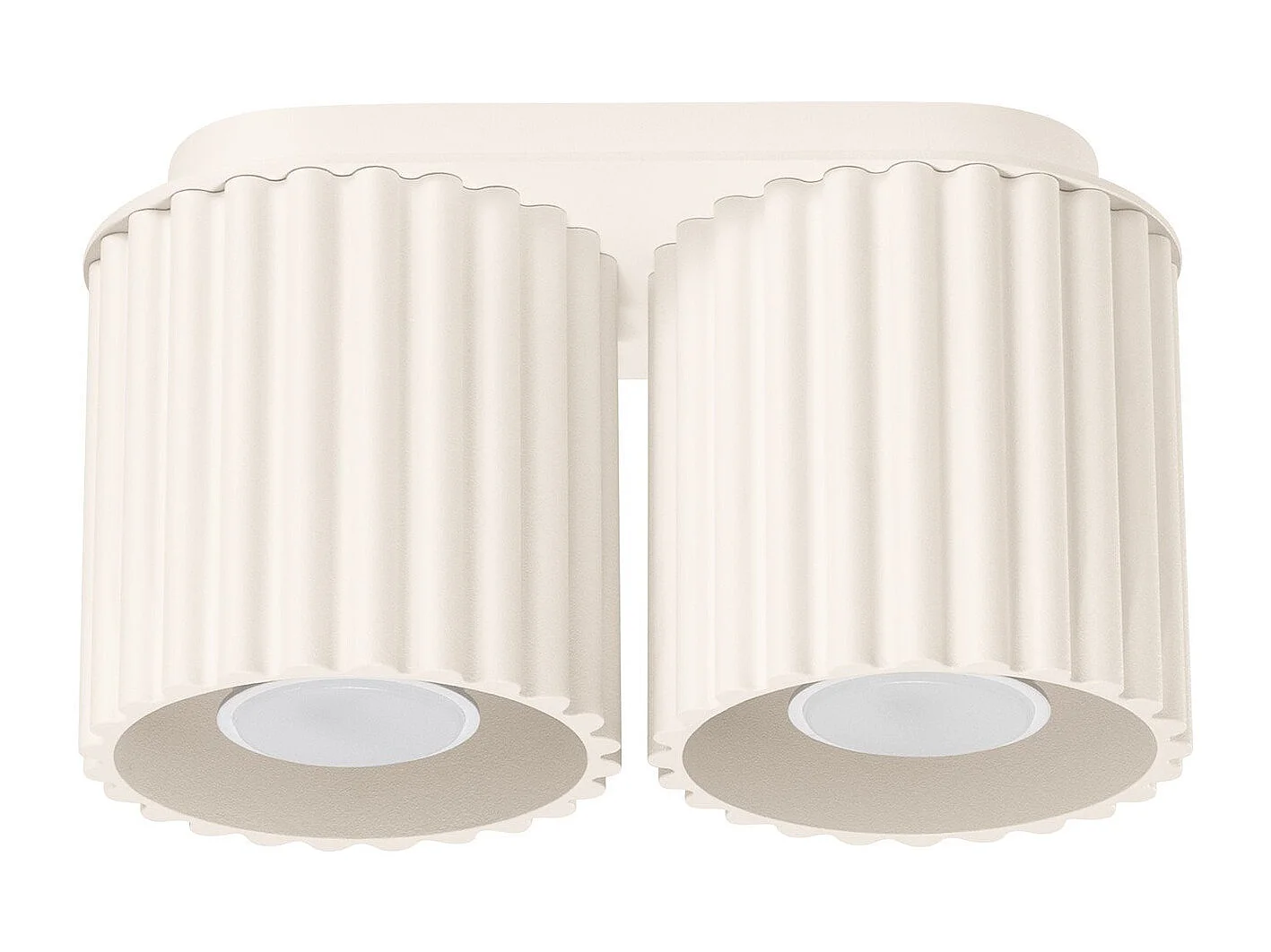 Plafonnier Aurélis 2 beige GU10