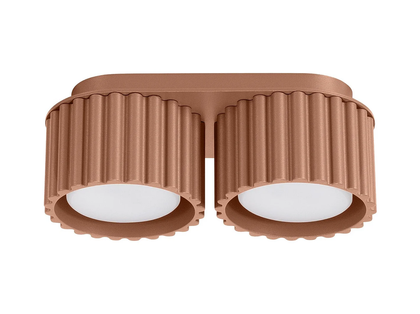 Plafonnier Aurélis 2 moka Gx53