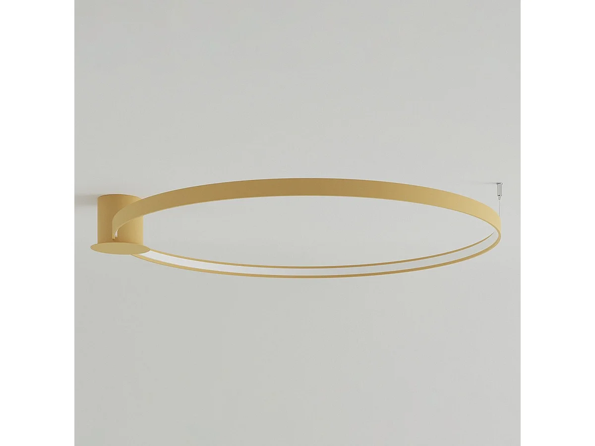 Plafonnier Nyra 110 doré LED 4000K