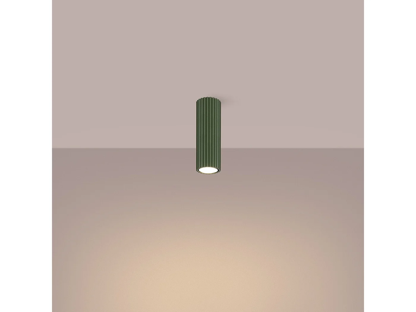 Plafonnier Onyx 20 vert olive