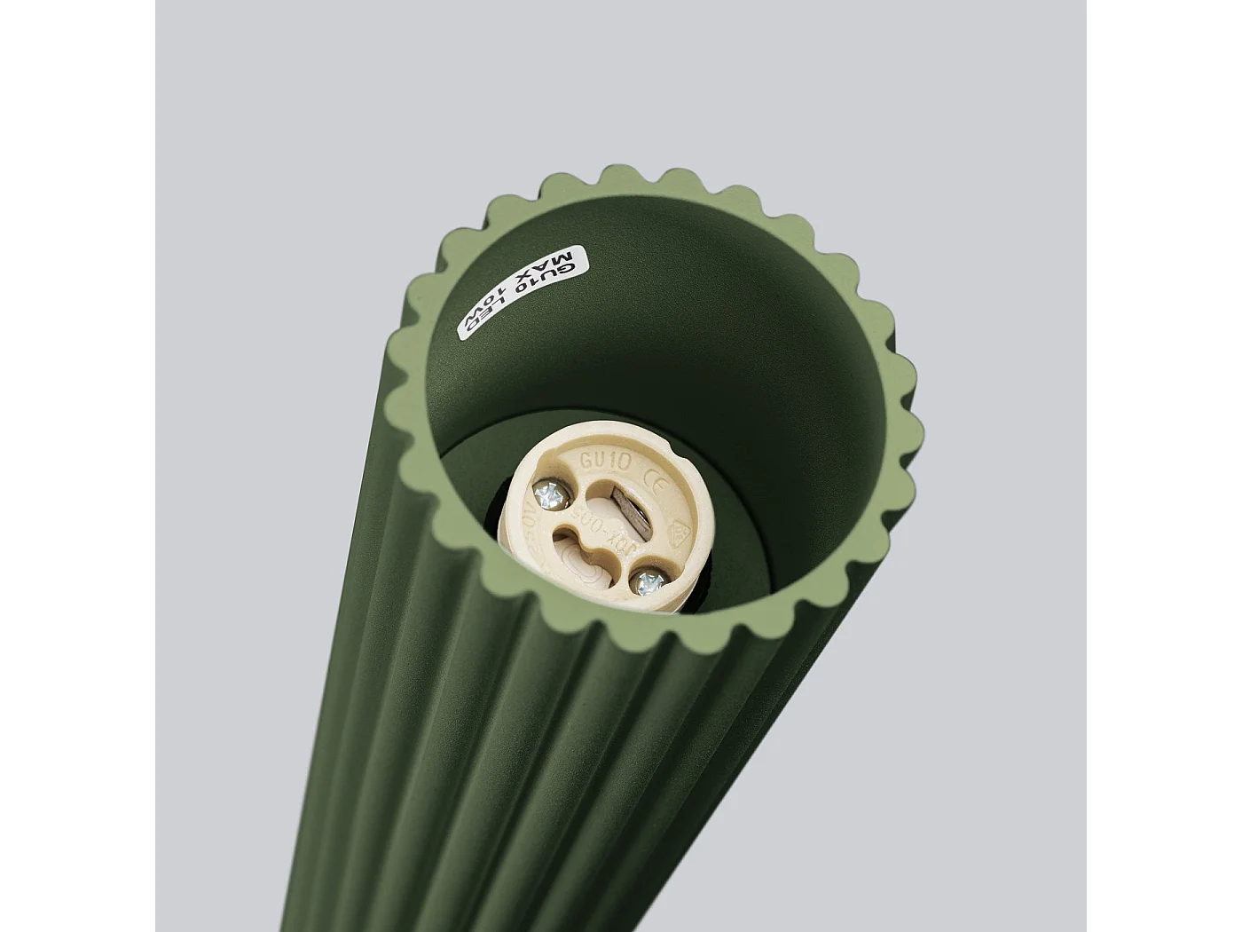 Plafonnier Onyx 20 vert olive