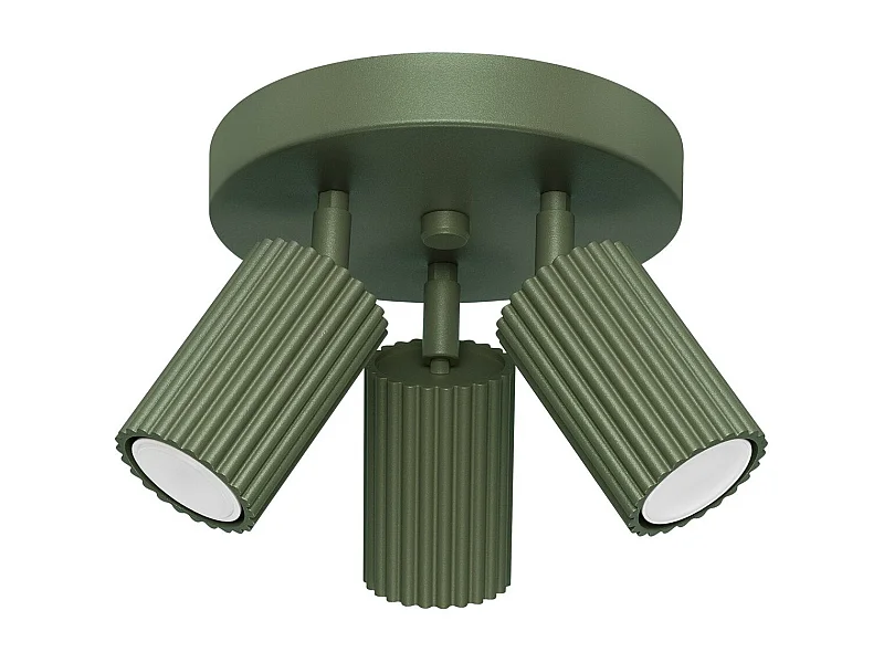 Plafonnier Onyx 3P vert olive