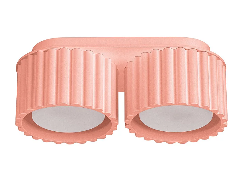 Plafonnier Aurélis 2 peach Gx53