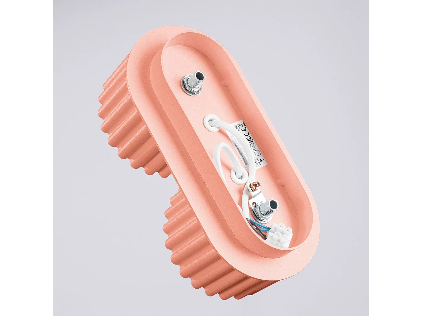 Plafonnier Aurélis 2 peach Gx53