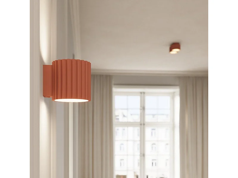 Plafonnier Aurélis 2 peach Gx53