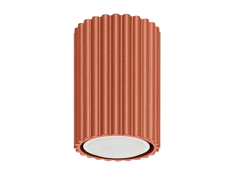 Plafonnier Onyx 10 rouge ocre