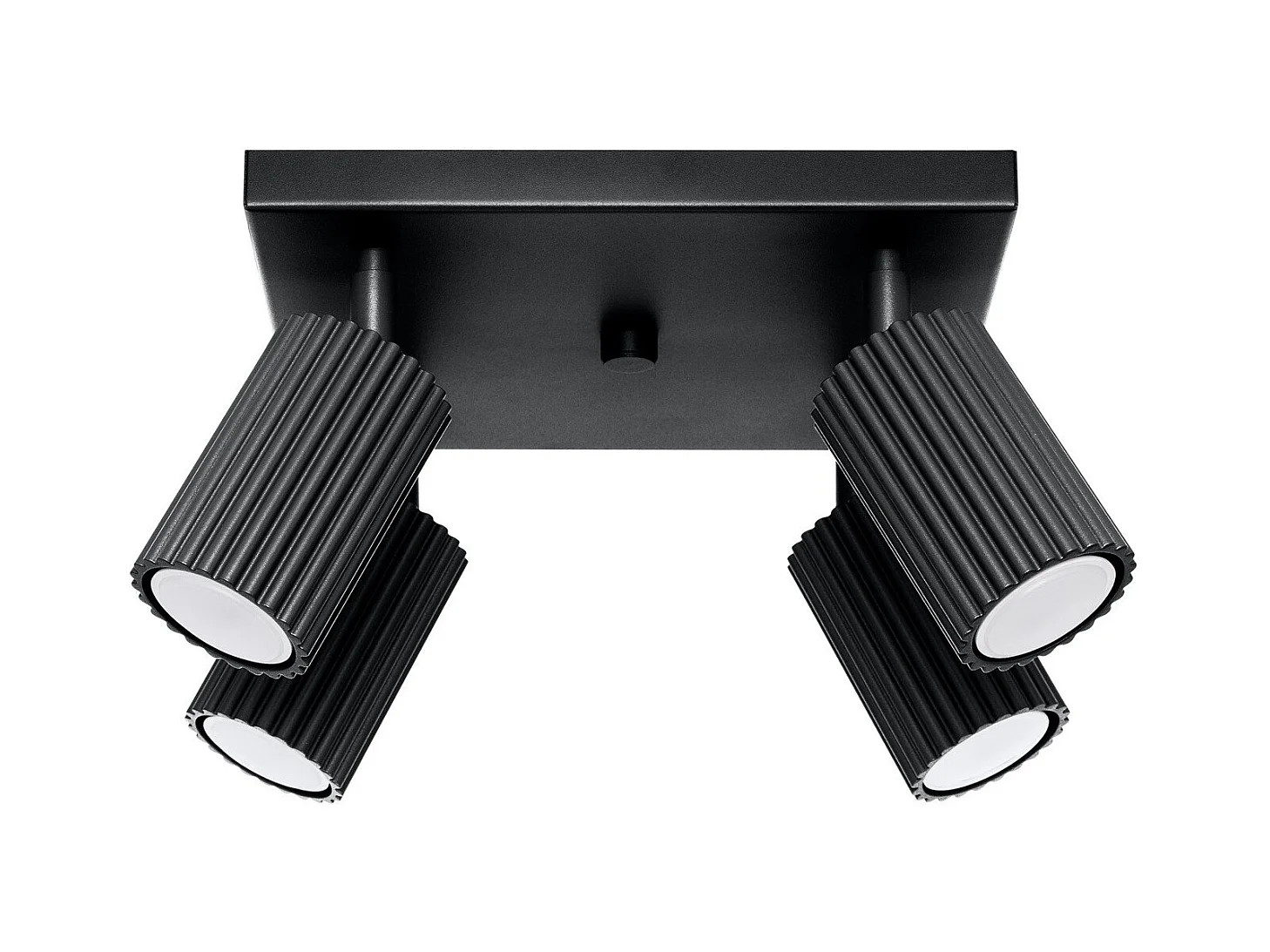 Plafonnier Onyx 4 noir