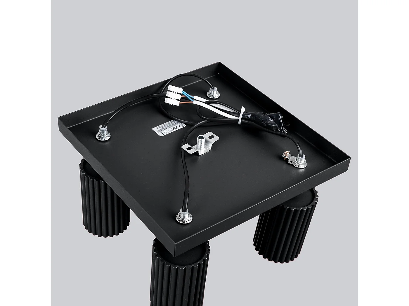 Plafonnier Onyx 4 noir