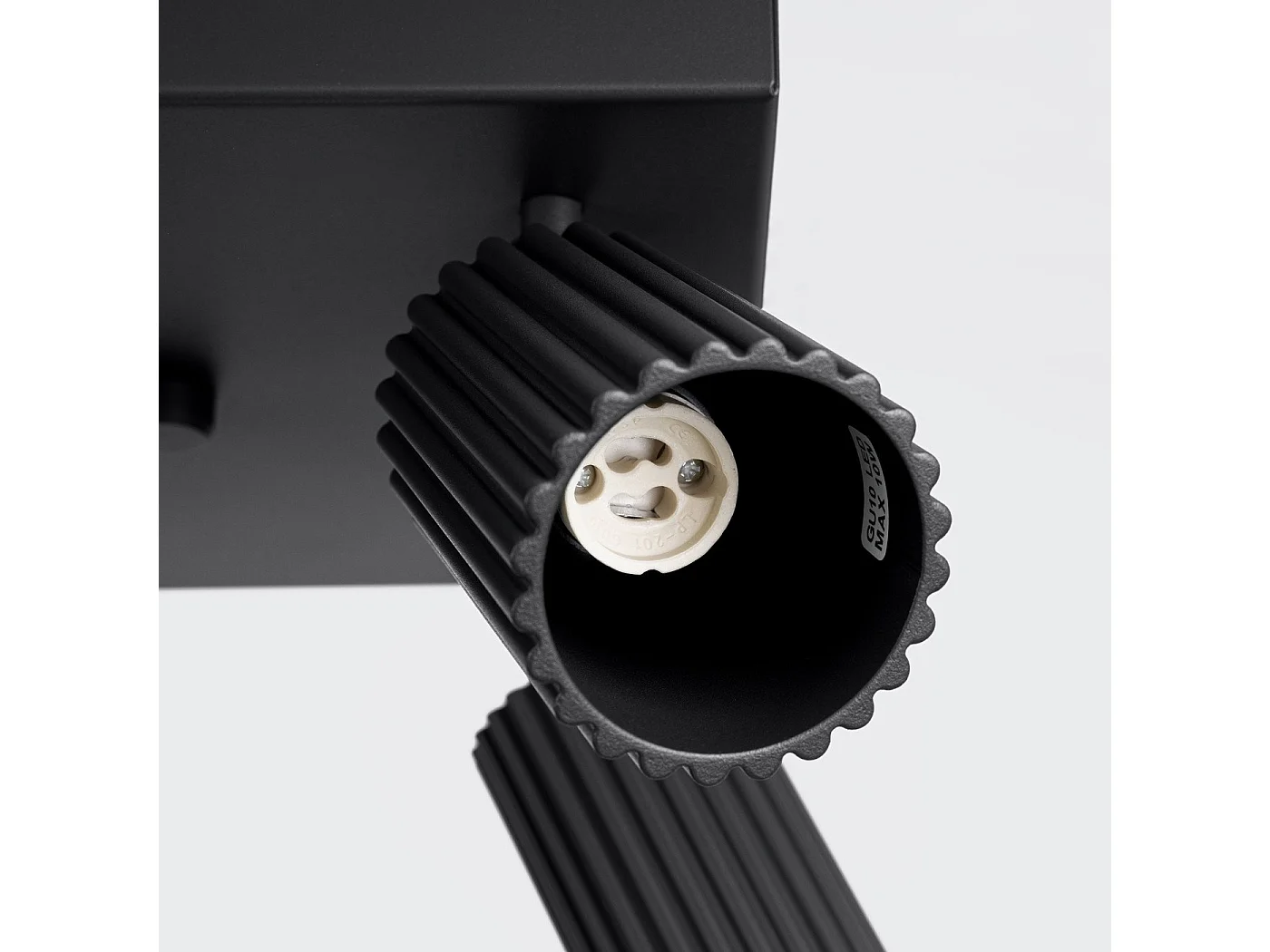 Plafonnier Onyx 4 noir