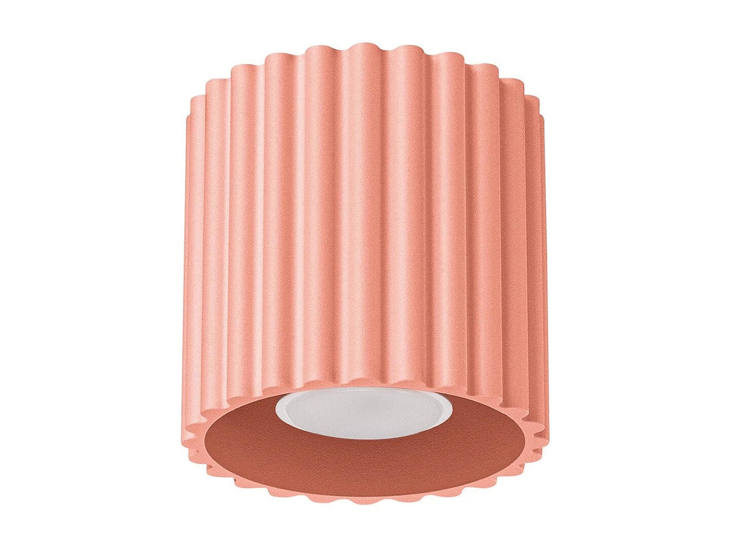 Plafonnier Aurélis 1 peach GU10