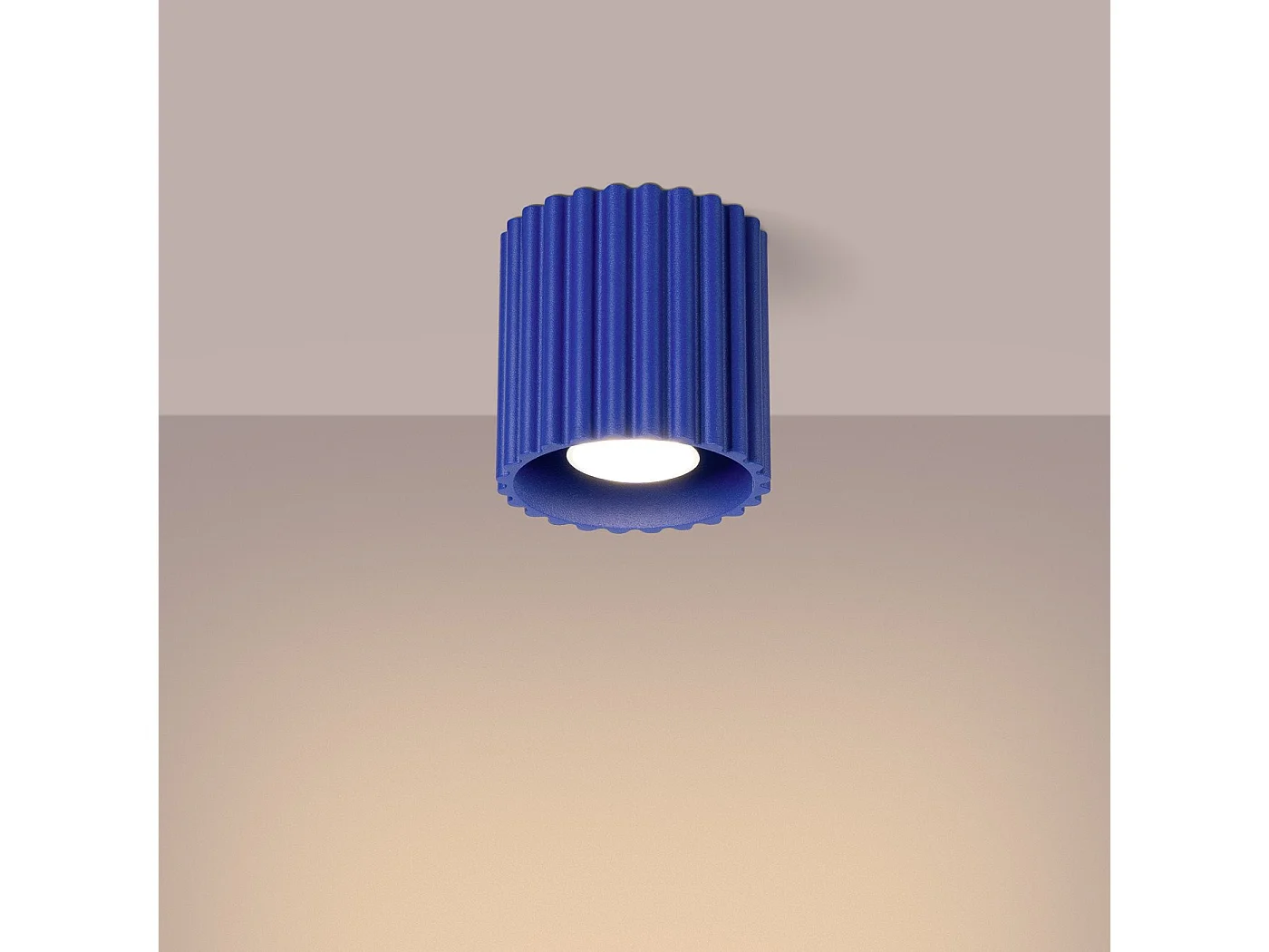 Plafonnier Aurélis 1 ultramarine GU10