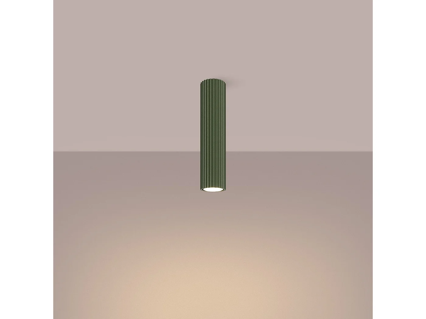 Plafonnier Onyx 30 vert olive