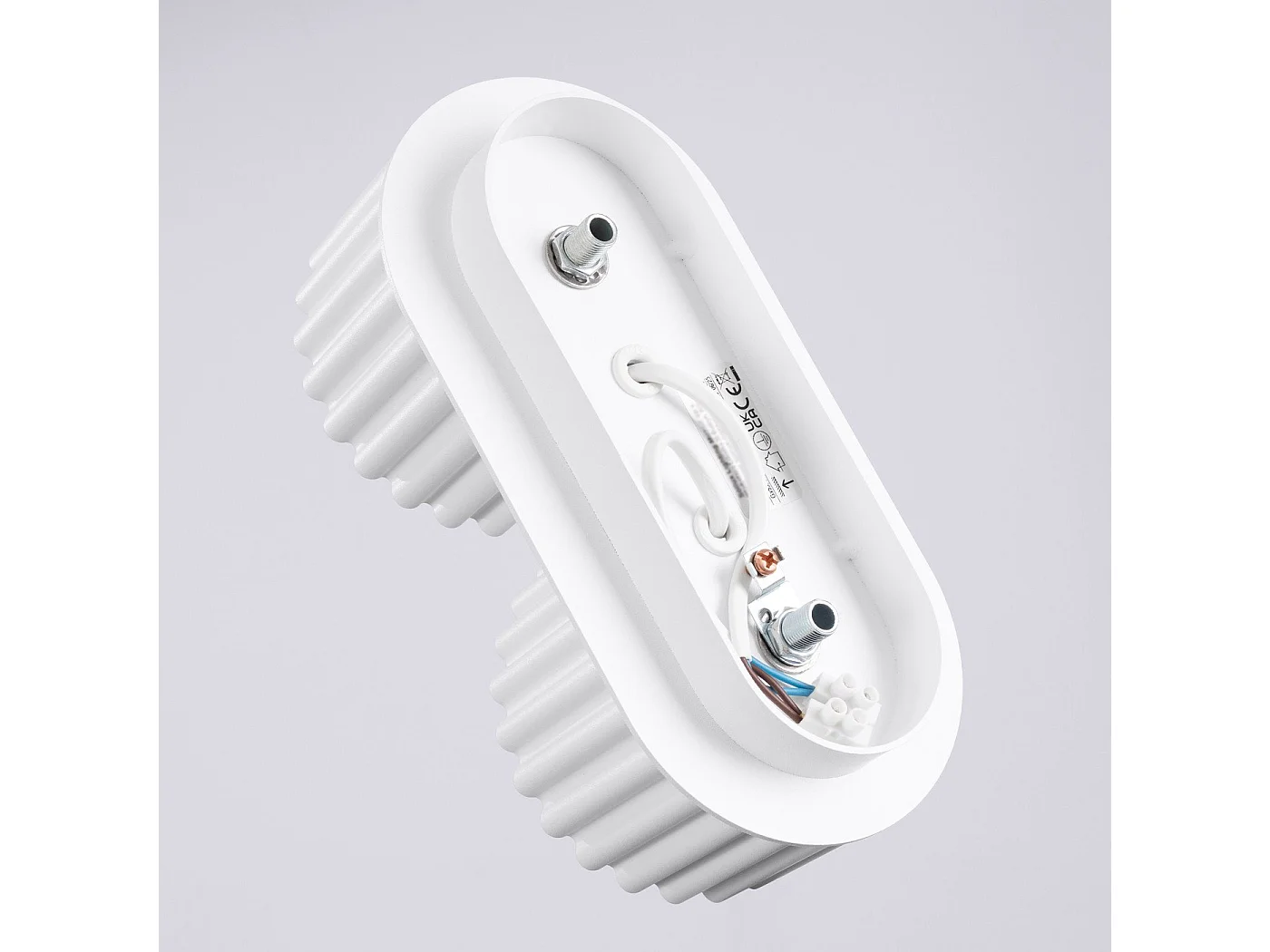 Plafonnier Aurélis 2 blanc Gx53