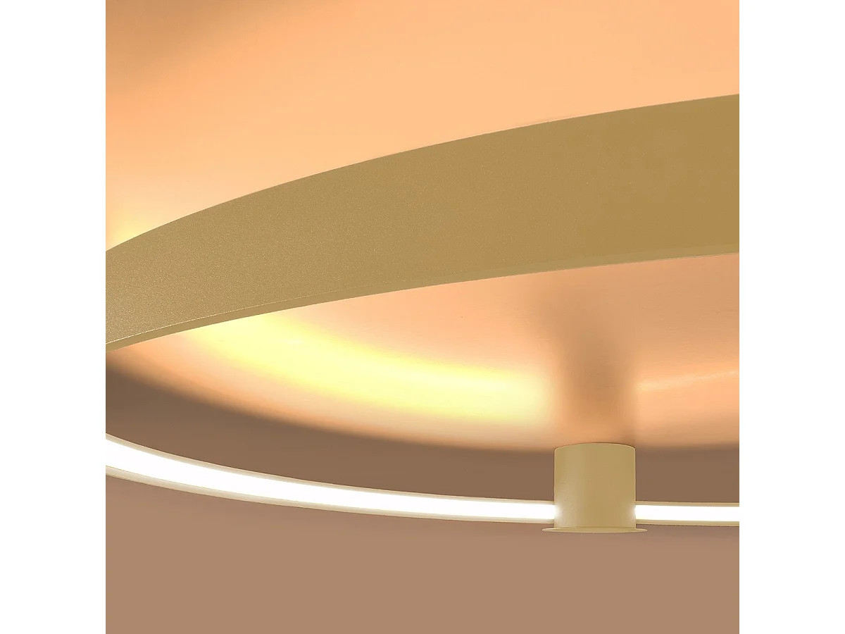 Plafonnier Nyra 110 doré LED 3000K