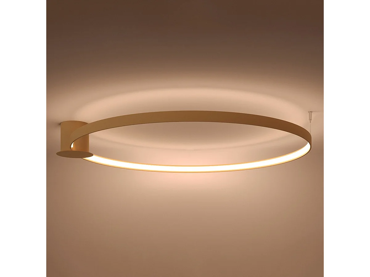 Plafonnier Nyra 110 doré LED 3000K