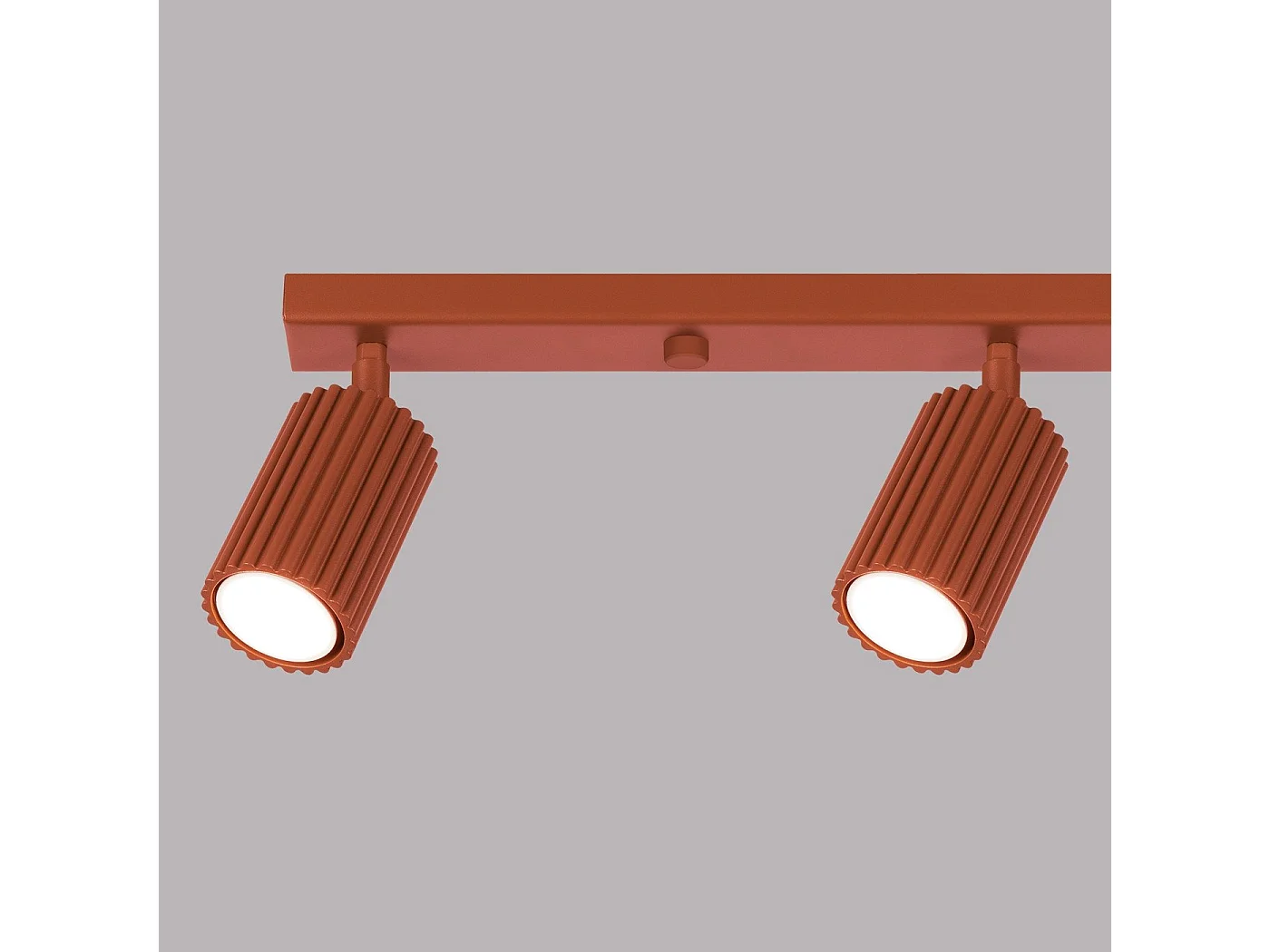 Plafonnier Onyx 4L rouge ocre