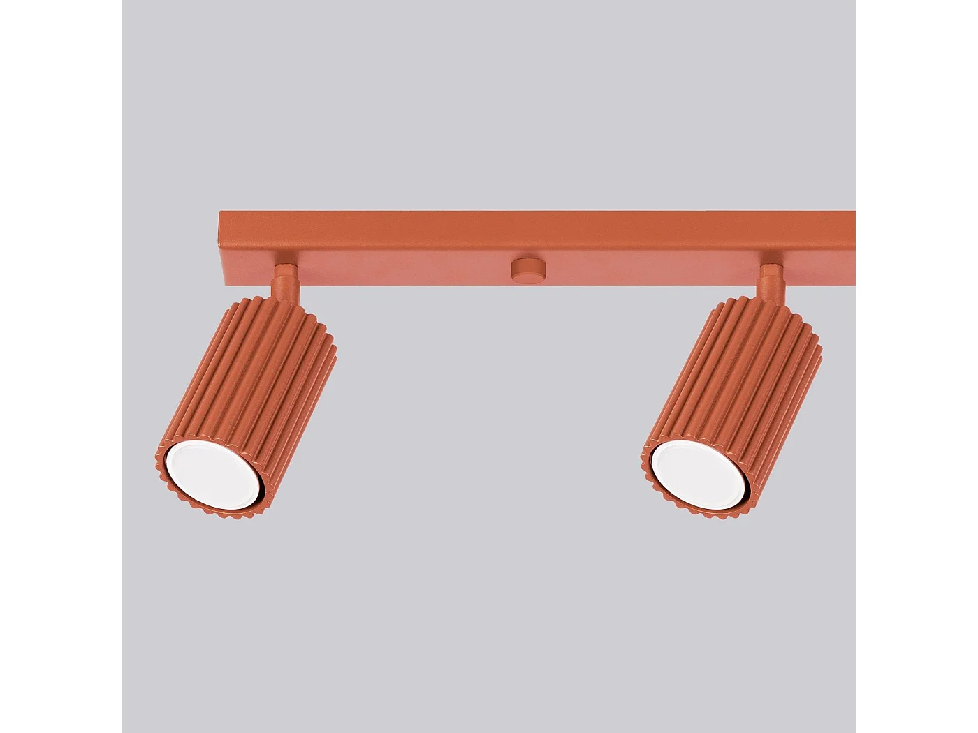 Plafonnier Onyx 4L rouge ocre