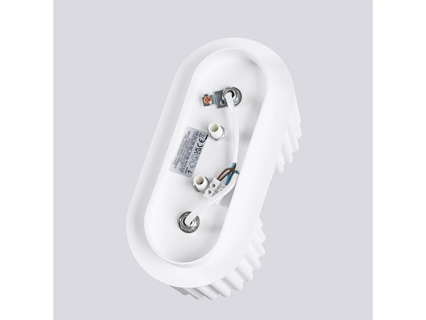 Plafonnier Aurélis 2 blanc GU10