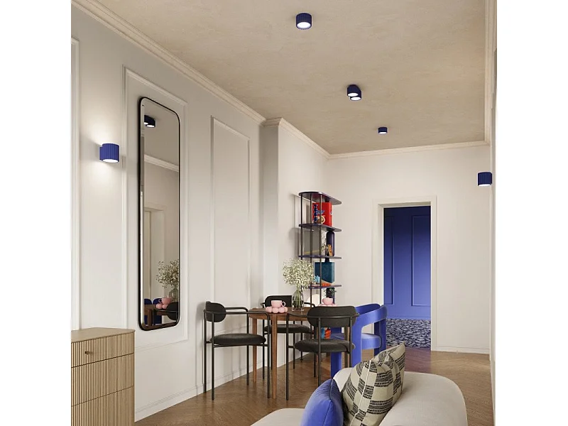 Plafonnier Aurélis 2 outremer Gx53