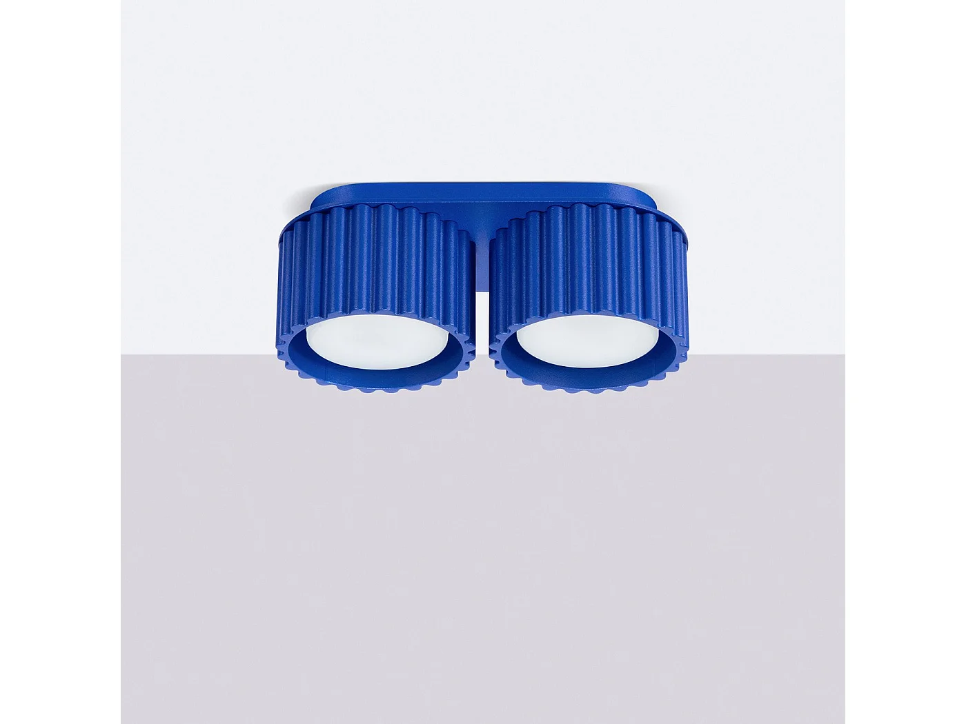 Plafonnier Aurélis 2 outremer Gx53