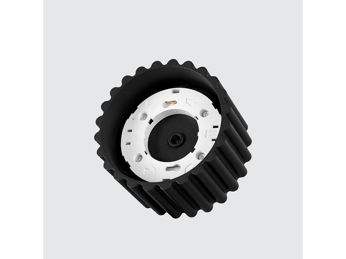 Plafonnier Aurélis 1 noir Gx53