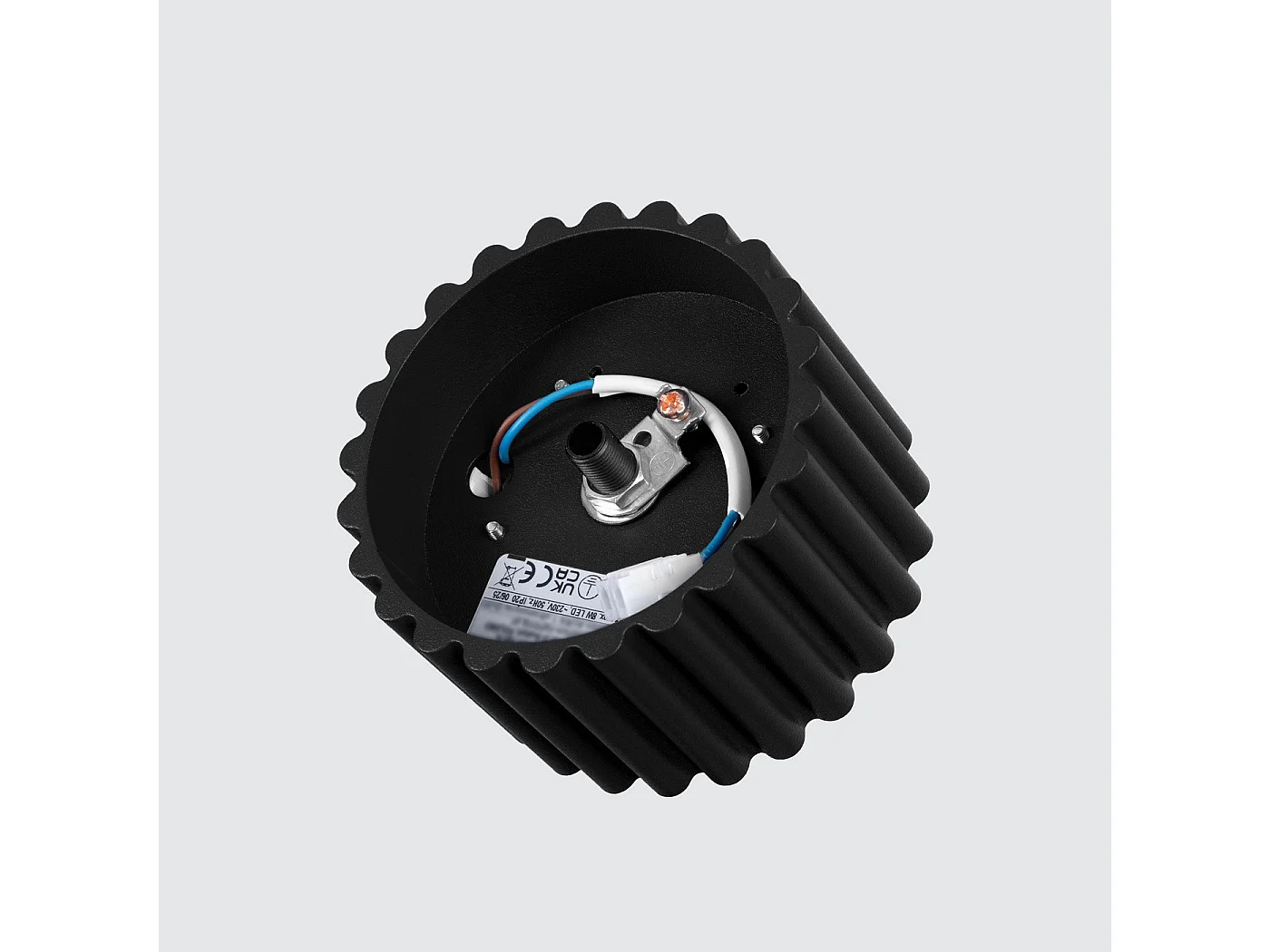 Plafonnier Aurélis 1 noir Gx53